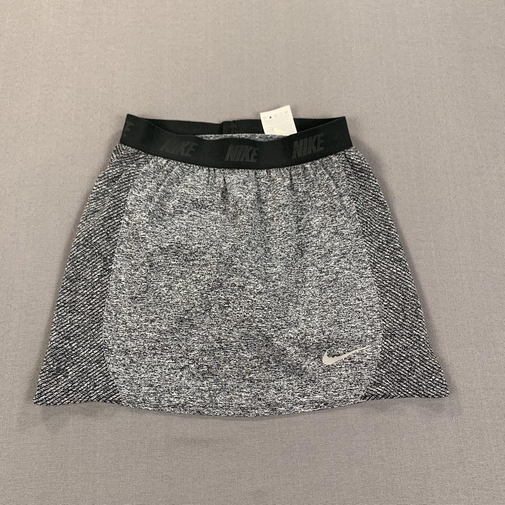 Nike Golf Skort Womens XS Black Gray Dri-FIT Built-In‎ Shorts Pocket 725780-010